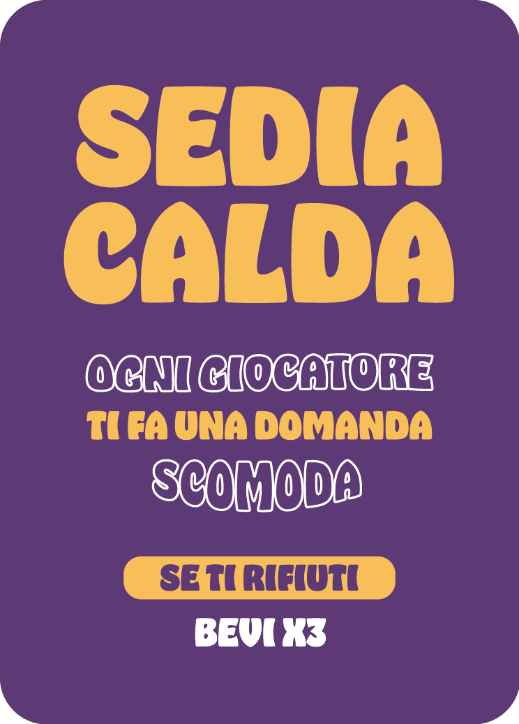 sedia calda